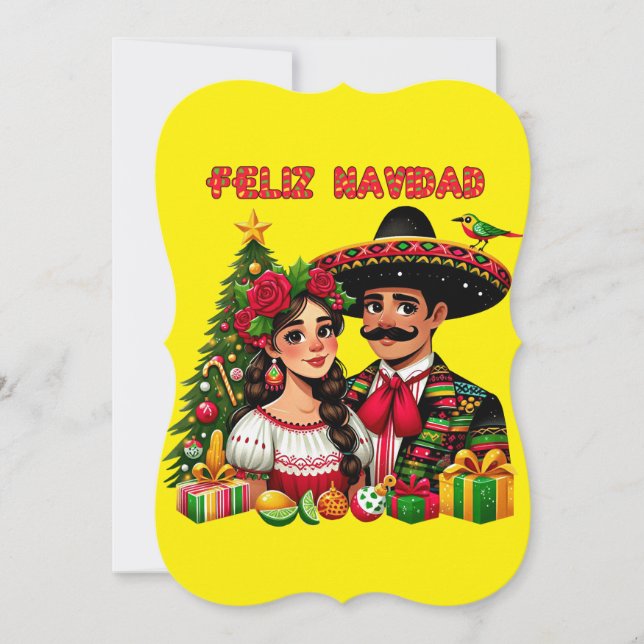 Feliz Navidad Art (Vorderseite)