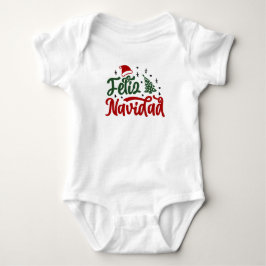 Feliz Navidad Baby Strampler