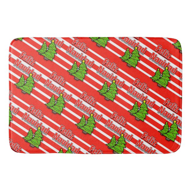Feliz Navidad Badematte (Vorderseite)
