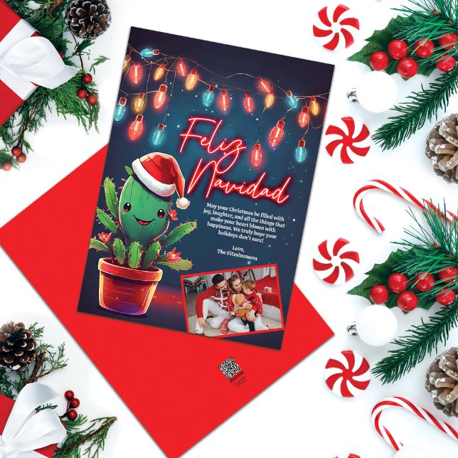 Feliz Navidad Cactus Family Foto Weihnachten (Von Creator hochgeladen)