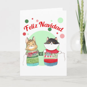 Feliz Navidad Card Feiertagskarte