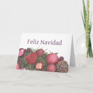 Feliz Navidad - carte de Noël espagnole