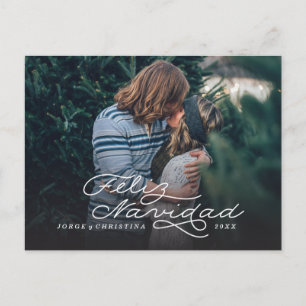 Feliz Navidad, carte de Noël espagnole, carte