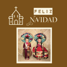 Feliz Navidad Cartes de voeux de Noël