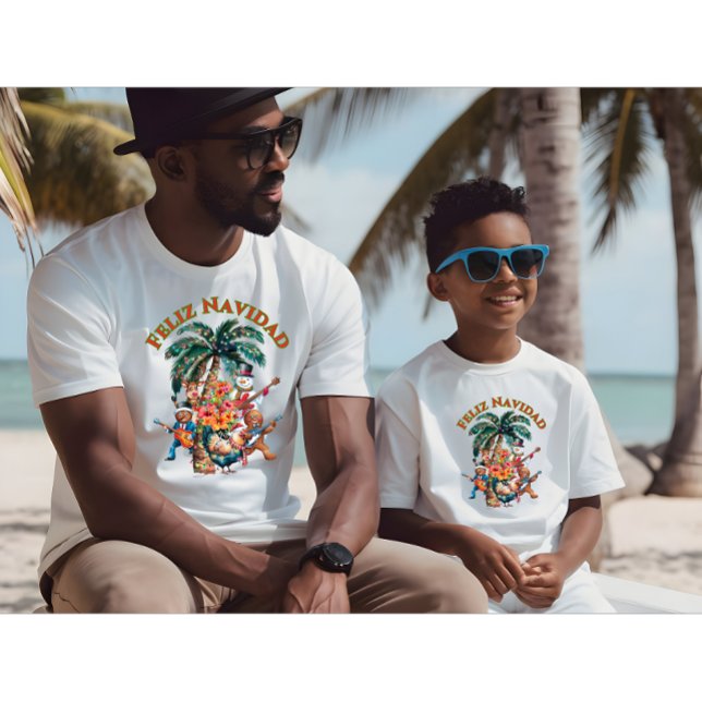 Feliz Navidad Chicken und die Gang T-Shirt (Von Creator hochgeladen)