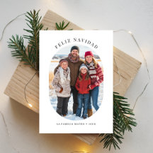 Feliz Navidad Christmas Family Kapsel Foto
