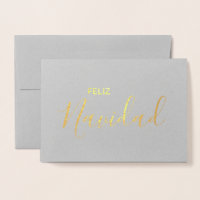 Feliz Navidad Elegant Spanisch Frohe Weihnachten
