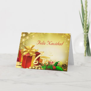 Feliz Navidad Feiertagskarte