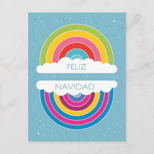 Feliz Navidad Feiertagspostkarte