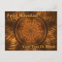 Feliz Navidad - Fraktal Wood Carving
