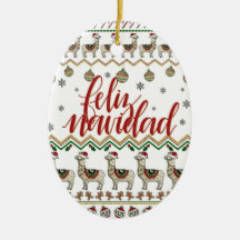 Feliz Navidad / Frohe Weihnachtsverzierung