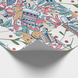 Feliz navidad geschenkpapier