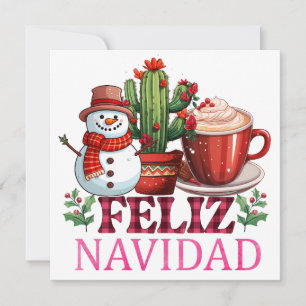 Feliz Navidad Grußkarte, Frohe Weihnachten