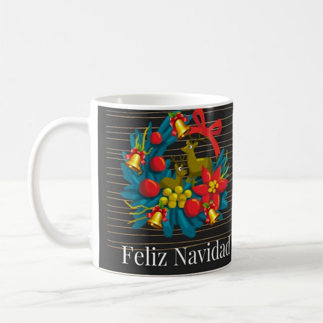 FELIZ NAVIDAD KAFFEETASSE (Links)