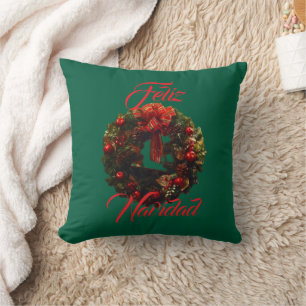 "Feliz Navidad" Kissenhülle Kissen