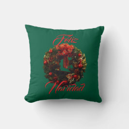 "Feliz Navidad" Kopfkissen Kissen