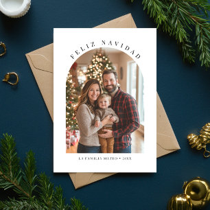 Feliz Navidad Red. Foto Feiertagskarte