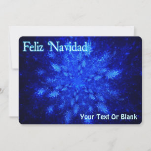 Feliz Navidad - Snowburst Feiertagskarte