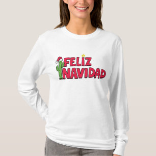 Feliz Navidad Sweatshirt-T-Shirt T-Shirt