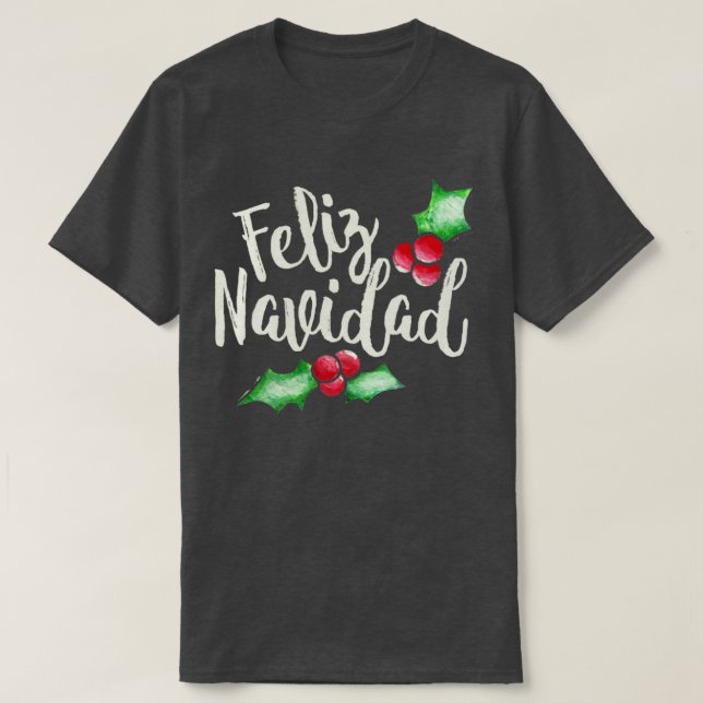 Feliz Navidad T-Shirt (Design vorne)