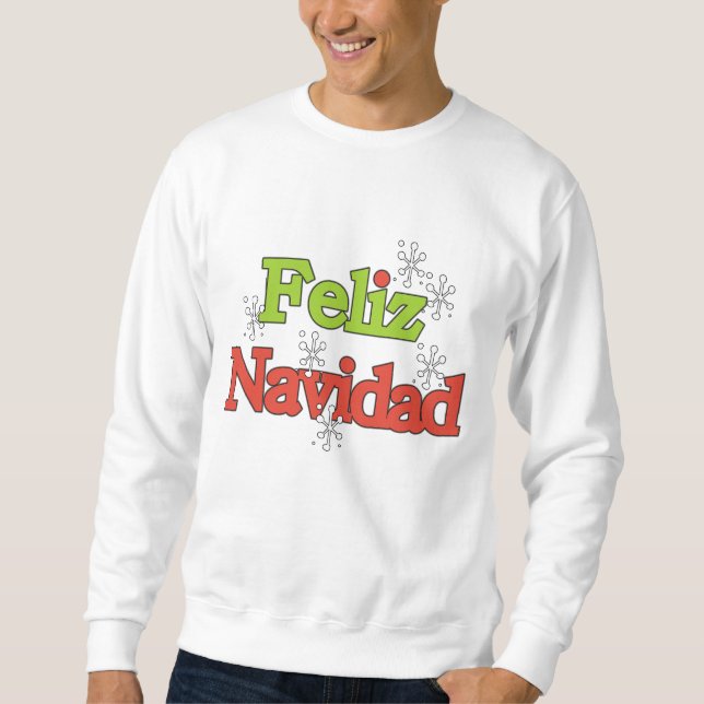 Feliz Navidad T - Shirt und Geschenke (Vorderseite)