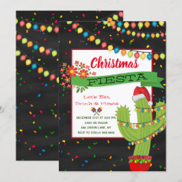 Feliz navidad Weihnachts-Party Fiesta Einladung