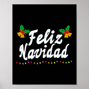 Feliz Navidad Weihnachtsfamilien Frauen Kind Mexik Poster