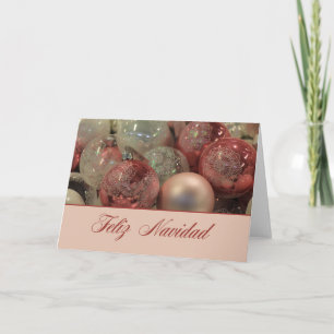 Feliz Navidad Weihnachtsschmuck Feiertagskarte