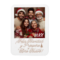 Feliz Navidad y Próspero Año Nuevo con Foto
