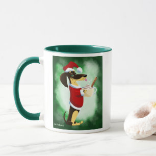 FELIZ NOGGY DOG von Jeff Willis Art Tasse