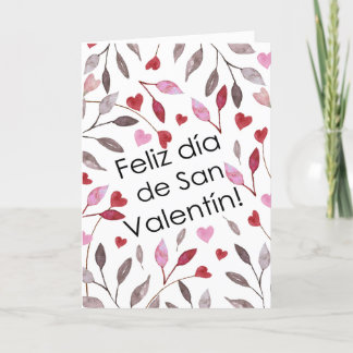 Feliz san valentin Tarjeta plegada Dankeskarte