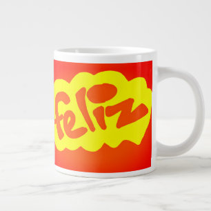 Feliz-Tasse Jumbo-Tasse