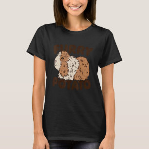 Fellgrafik Meerschweinchenbesitzer Haustier Cavy A T-Shirt