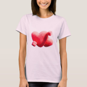 Fellherz – Sanftes Whimsical-Konzept T-Shirt