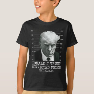 Felon Donald Trump Guilty sperrt Trump das Gefängn T-Shirt