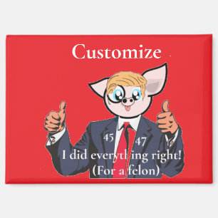 Felon Präsident Thunder_Cove Magnet