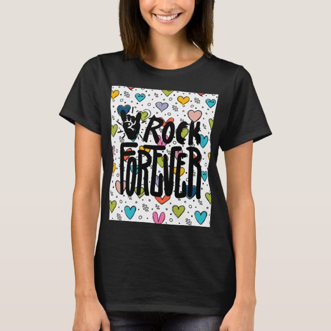 Fels für immer T-Shirt (Vorderseite)