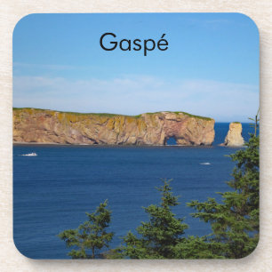 Fels von Percé im Golf von Saint Lawrence Getränkeuntersetzer