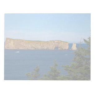 Fels von Percé im Golf von Saint Lawrence Notizblock