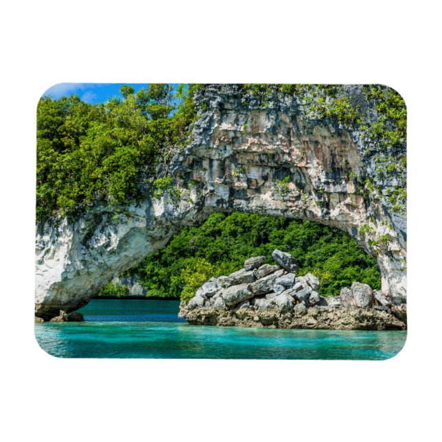 Felsbogen auf den Rockinseln Magnet (Horizontal)