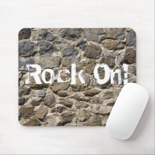 Felsen an! mousepad