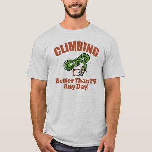 Felsen, Bergsteigen T-Shirt