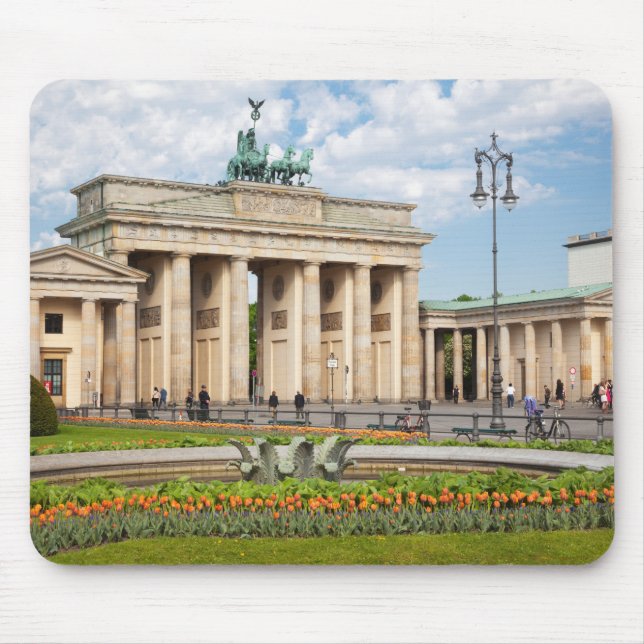 Felsen Berlins Brandenburger Mousepad (Vorne)