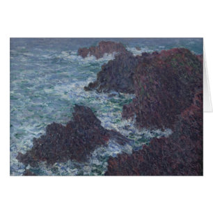 Felsen Claude Monets   am Belle-Ile, die wilde