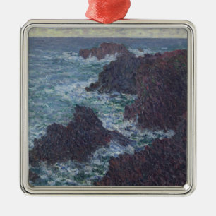 Felsen Claude Monets   am Belle-Ile, die wilde Ornament Aus Metall