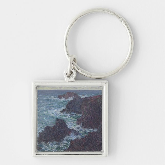 Felsen Claude Monets | am Belle-Ile, die wilde Schlüsselanhänger (Vorne)