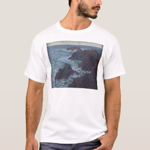 Felsen Claude Monets am Belle-Ile, die wilde T-Shirt