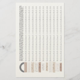 Felsen der Treue Schriftstellen Gewohnheits-Tracke Briefpapier