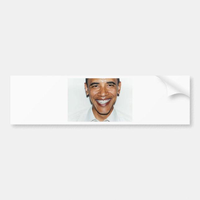 Felsen-Fan, Obama Autoaufkleber (Vorne)
