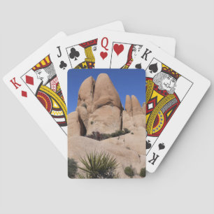 Felsen im Joshua-Tree-Nationalpark Spielkarten